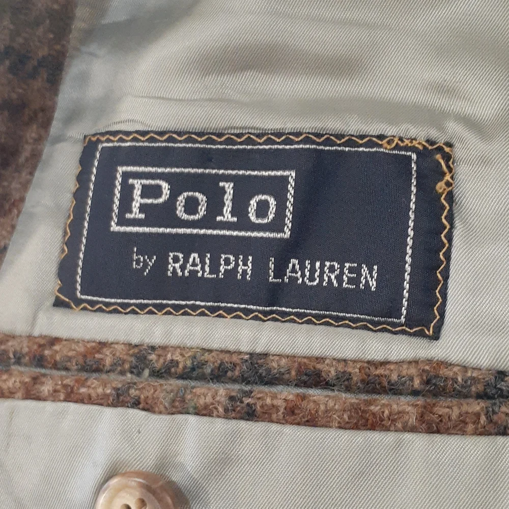 Vintage Polo Ralph Lauren Tweed Blazer. No size tag - Picture 9 of 10